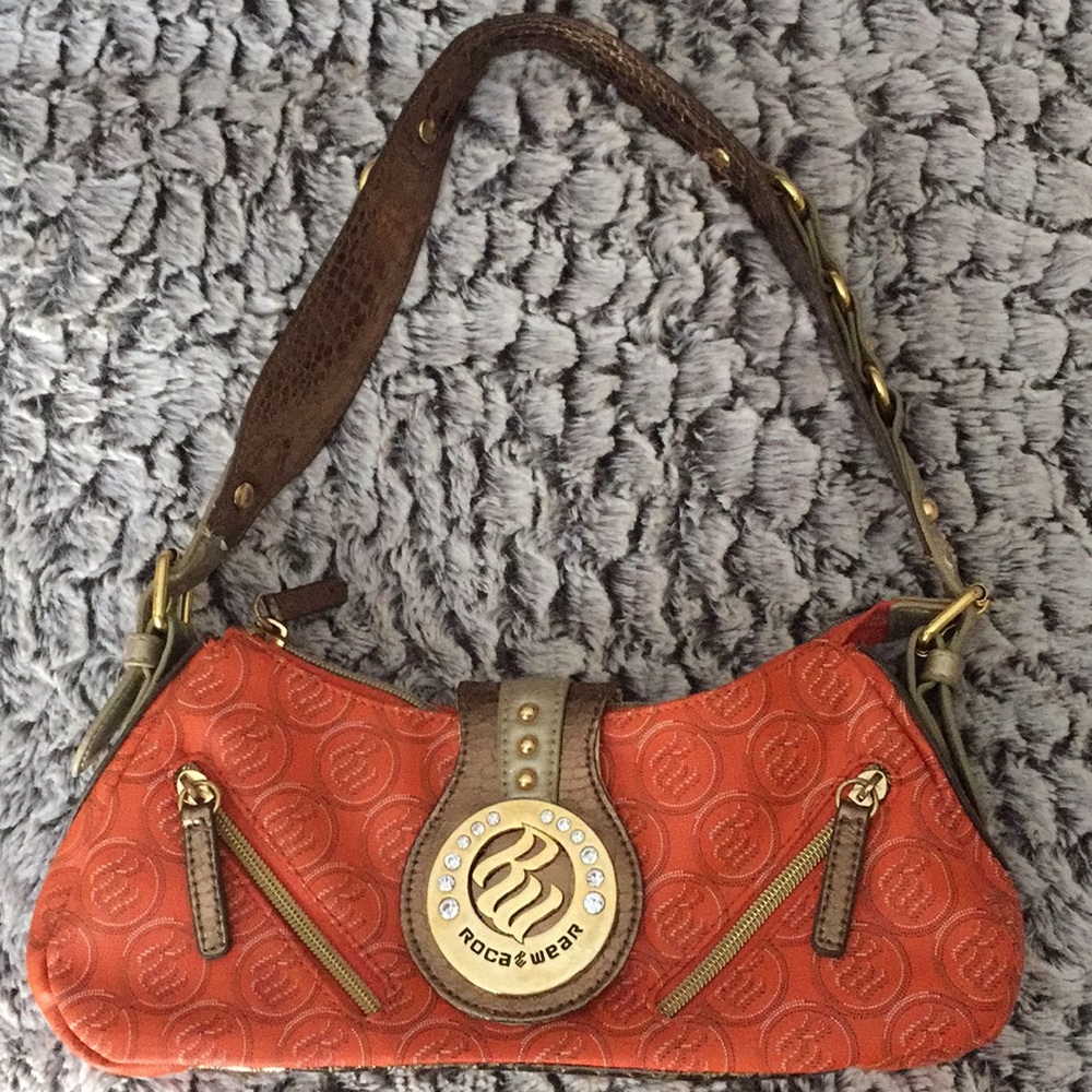 Roco Wear Small Orange Handbag
